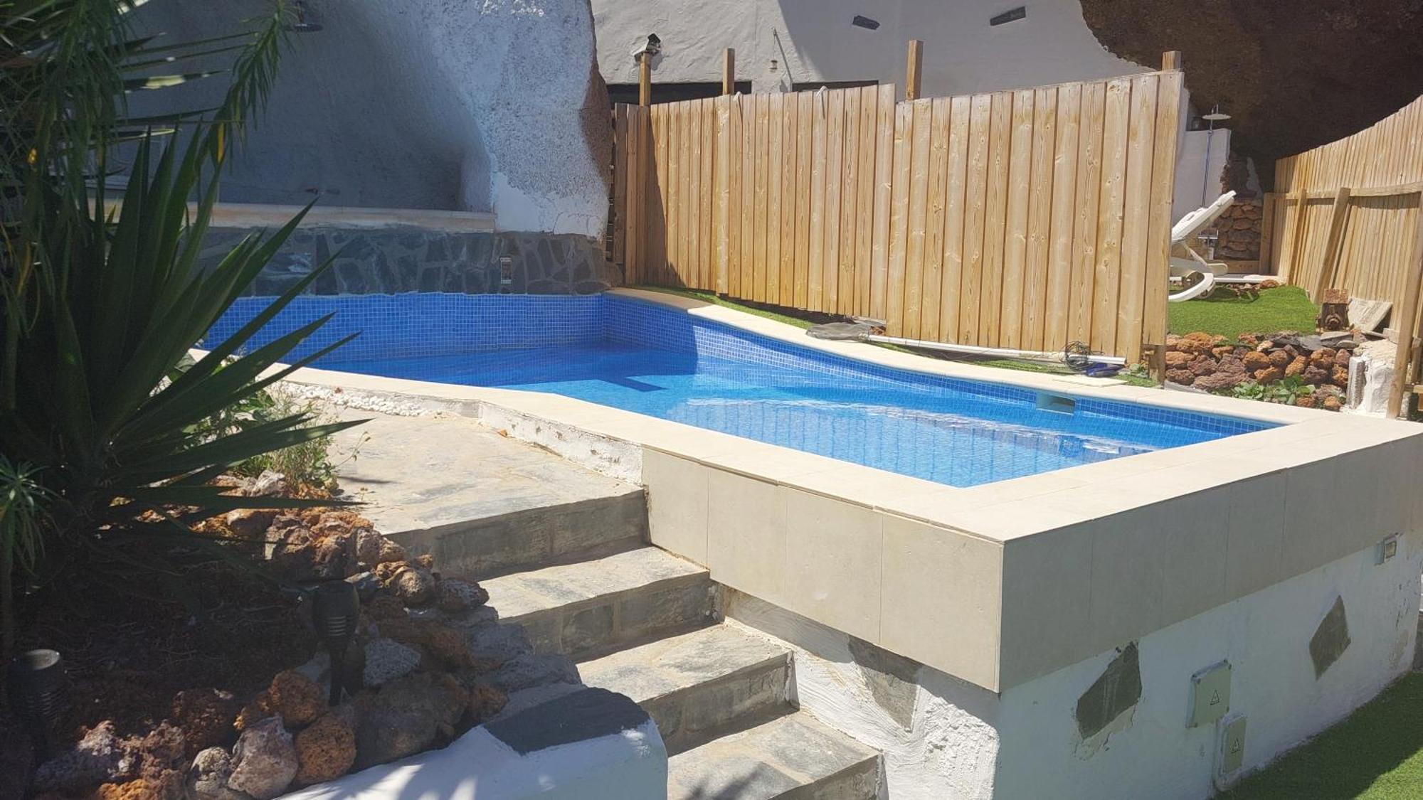 New Cave With Pool See View And Garden Santa Cruz de Tenerife Dış mekan fotoğraf